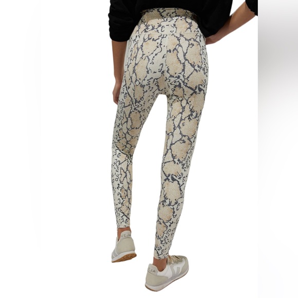 All Fenix || NWT || Anthropologie Brand White Python 7/8 Leggings - Picture 2 of 11